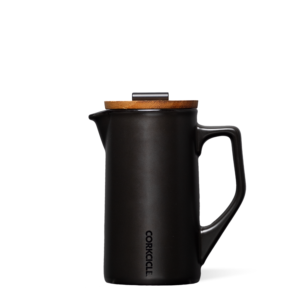 Ceramic French Press - Outdoor Clean Style