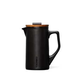 Ceramic French Press - Outdoor Clean Style