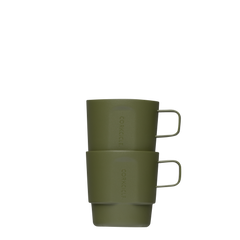 Cafe Stacker Set (2) - Classic Clean Style