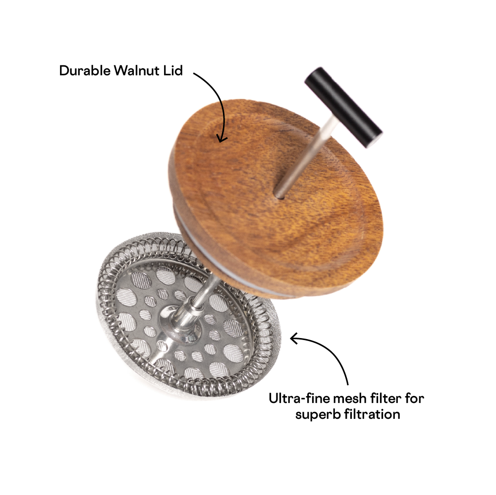 Ceramic French Press - Outdoor Clean Style