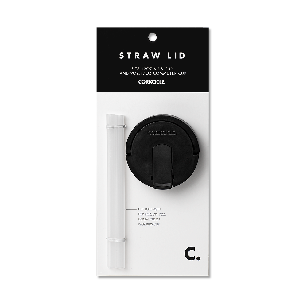 Cup Straw Lid - Easy Travel Carry Fit